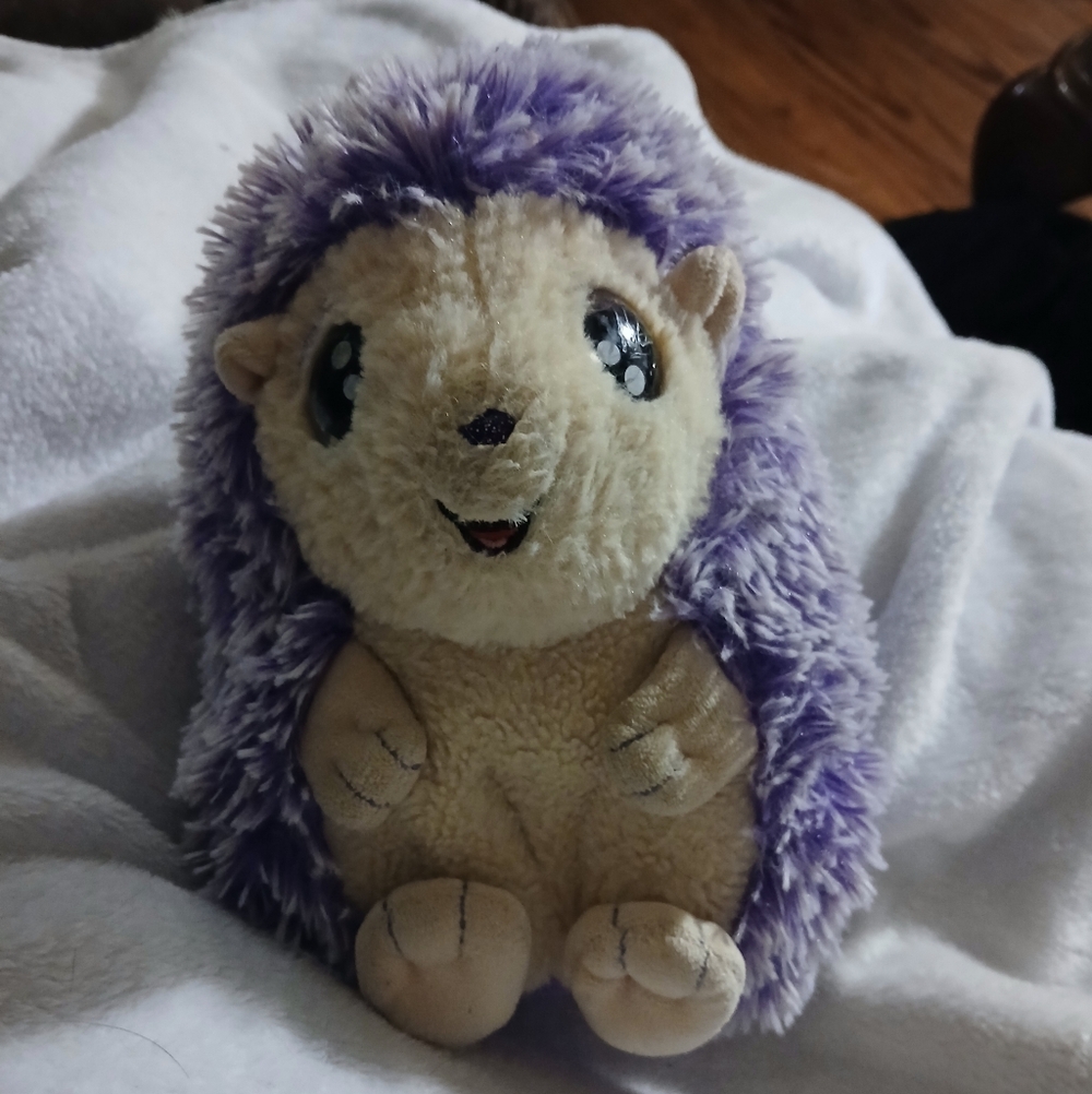 Russ Make Someone Happy Purple Hedgehog Plush 8" Stuffed Animal Toy 2020